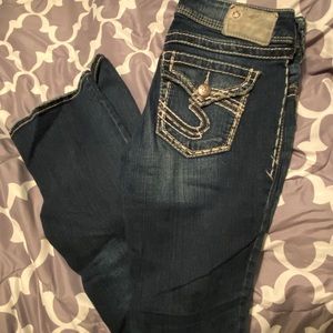 Silver Suki 27x36 Jeans distressed